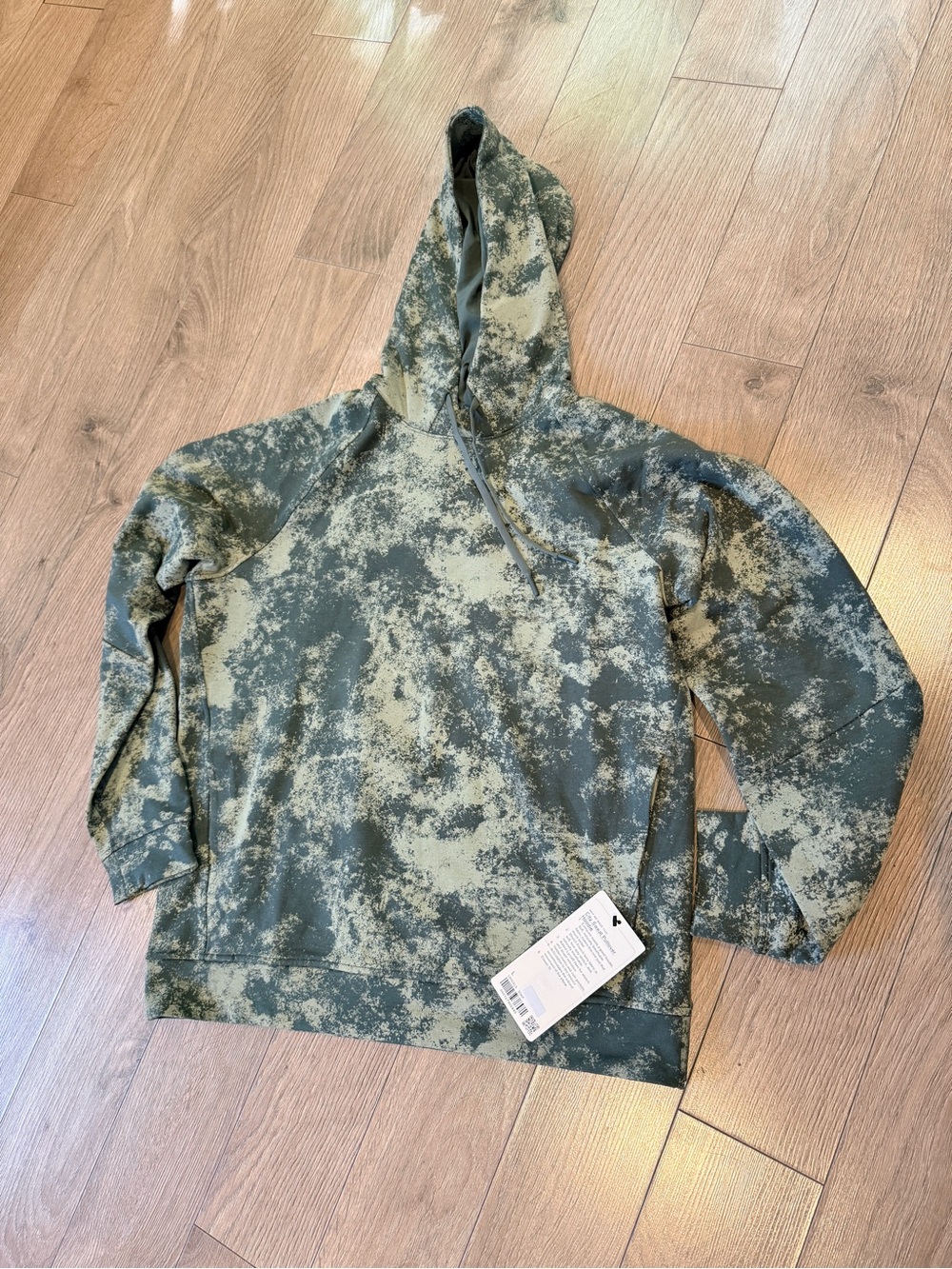 lululemon athletica Green Camo Hoodie